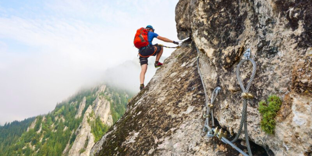 Rock Climbing and Rappelling