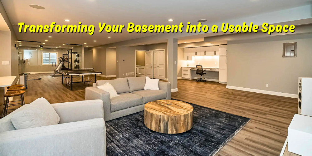 Transforming Your Basement into a Usable Space