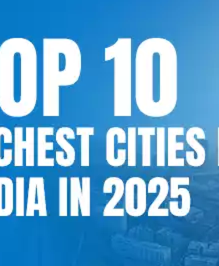 India’s Economic Powerhouses of 2025: Top 10 Richest Cities by GDP